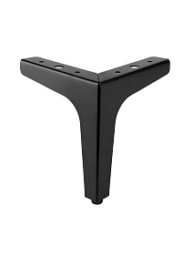 Ножка мет. 2-200 черн, H-150